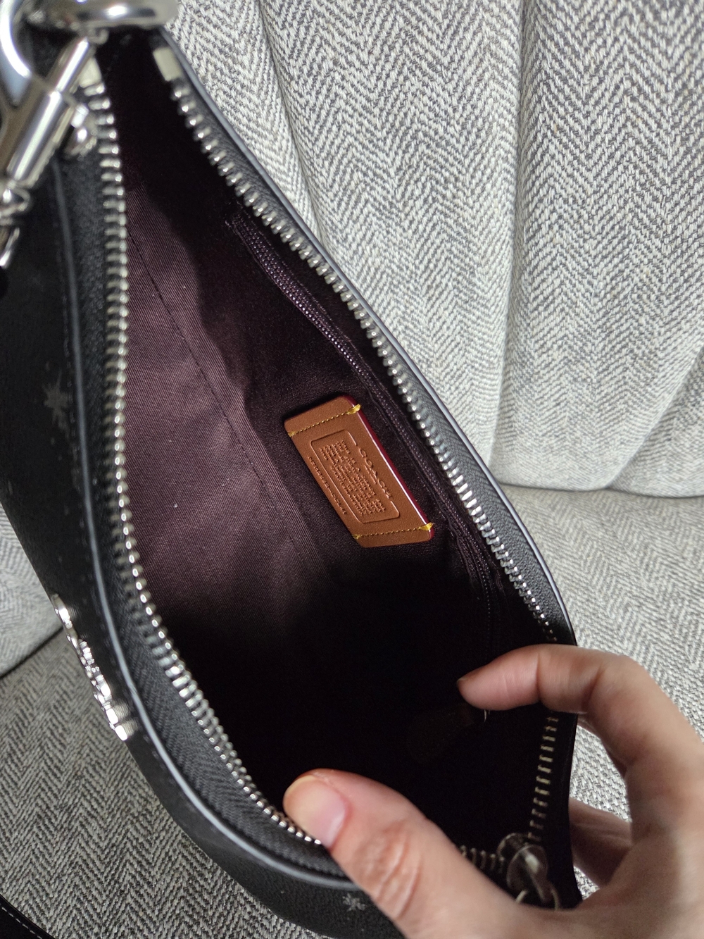 Coach Charlotte Star Print Bag CCL41 - Picture 4 of 6